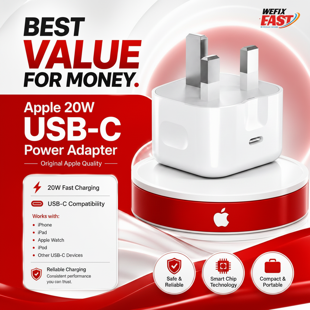 apple 20w usb c power adapter wefixfast