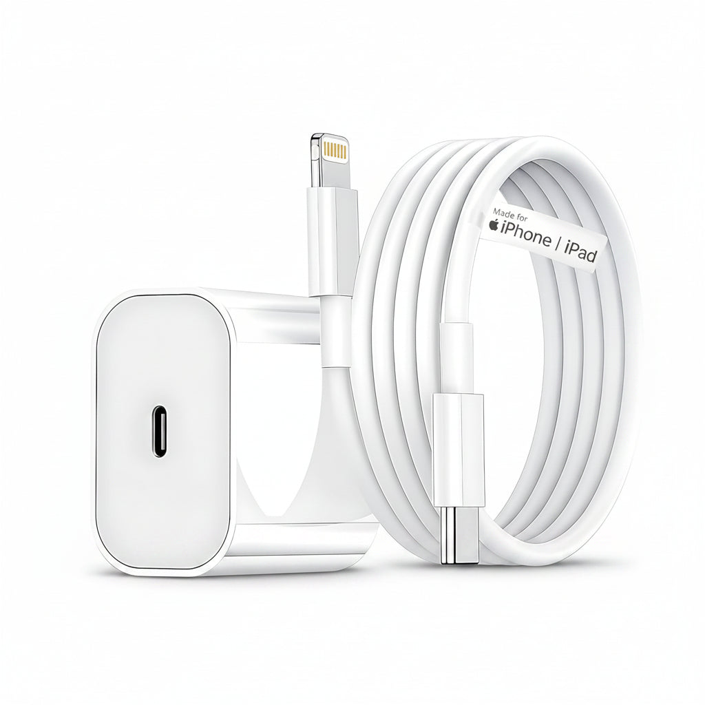 iPhone 14Pro Max 20W USB-C Power Adapter USB-C to Lightning Cable