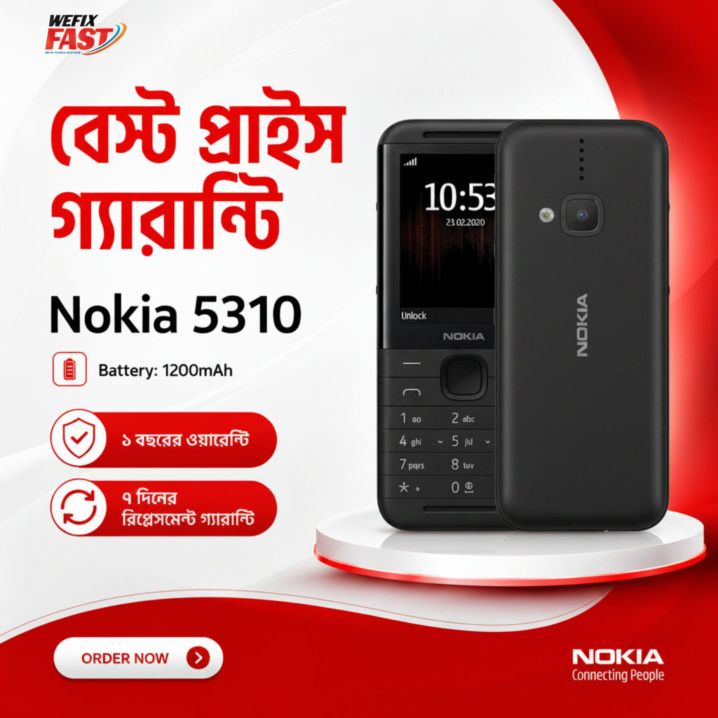 Nokia 5310 mobile phone WEFIX FAST