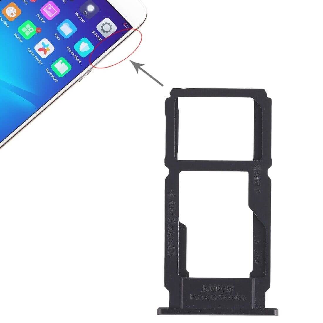 Oppo R11 SIM Card Tray Holder Slot Replacement in Bangladesh We Fix Fast